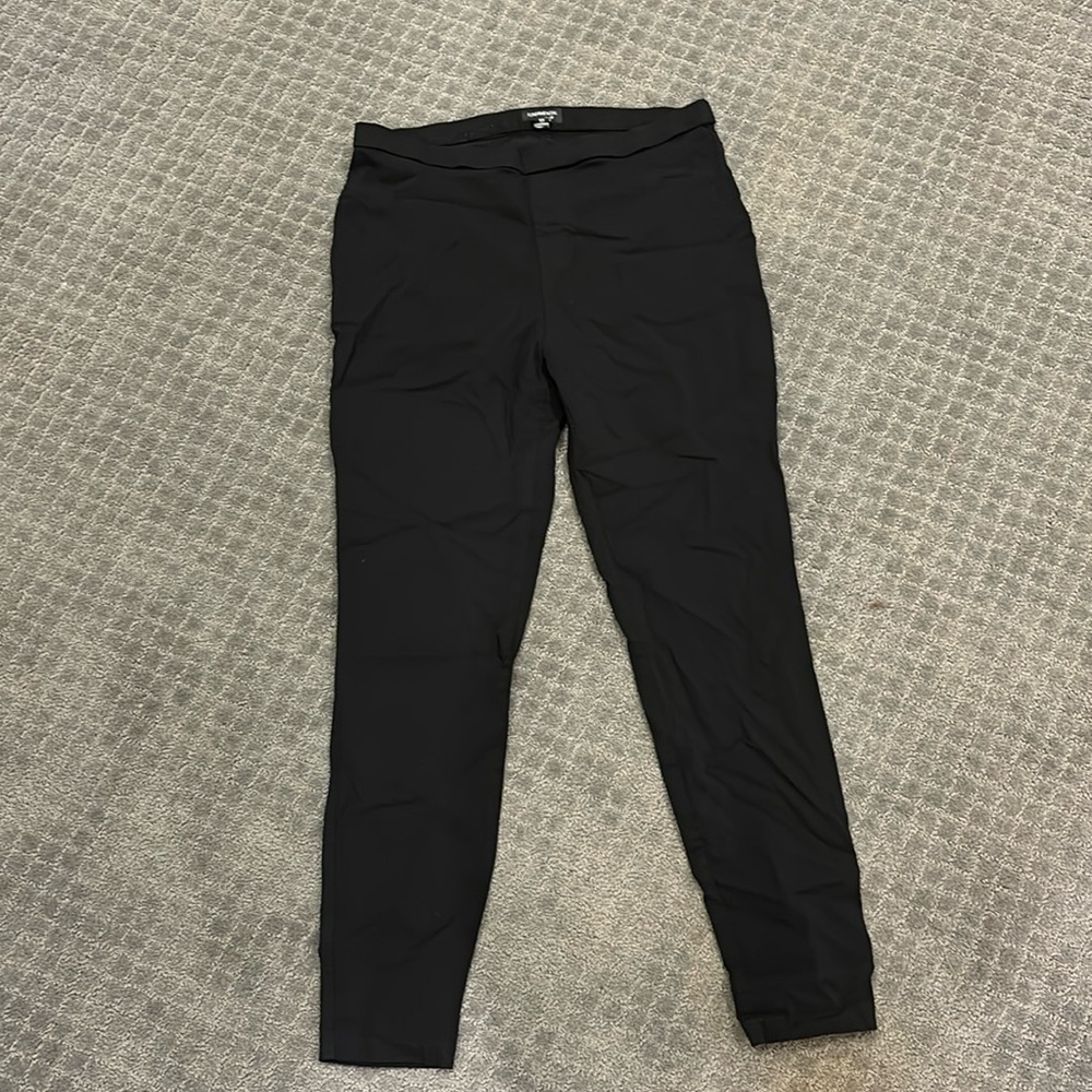 black fundamental things dress pants